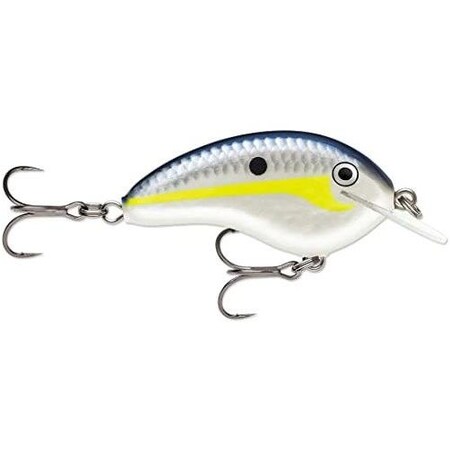 Rapala Og Tiny 4 FloatingDiving 2 14 516 Oz Running Depth 4', Vmc 5 Hybrid Trebles, Helsinki Shad OGT04HSD